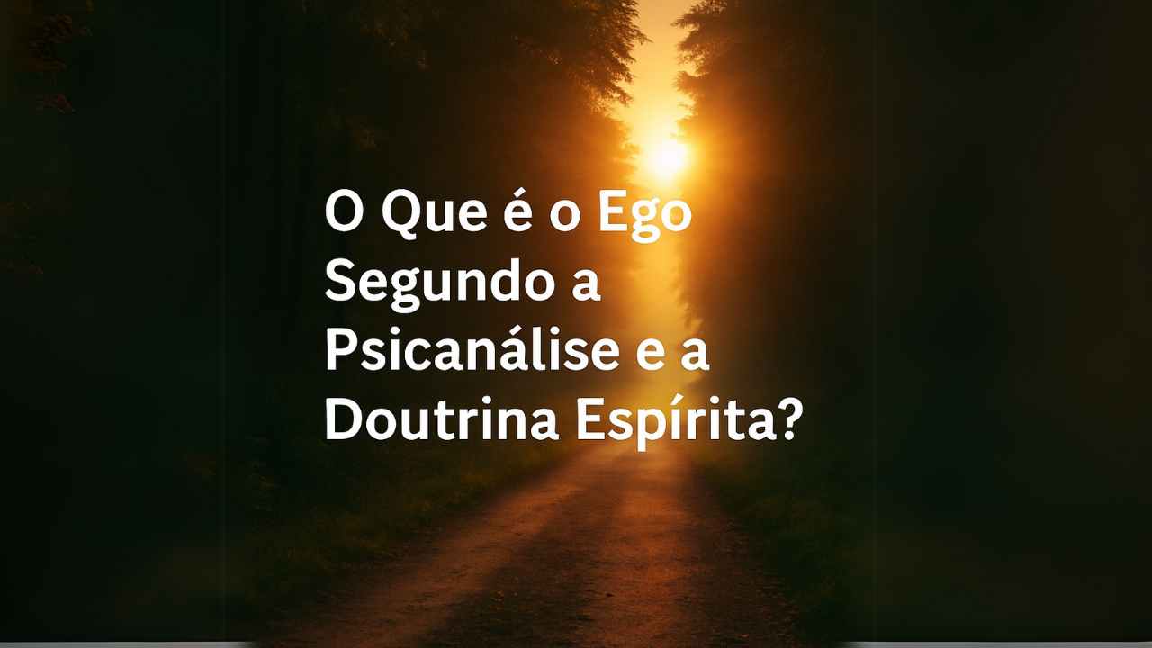 Um caminho de luz surgindo entre árvores sombreadas, simbolizando a jornada da alma rumo à consciência.