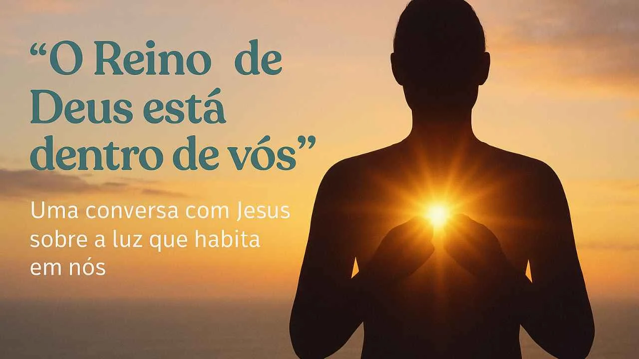 ✨ “O Reino de Deus está dentro de vós” — Uma conversa com Jesus sobre a luz que habita em nós